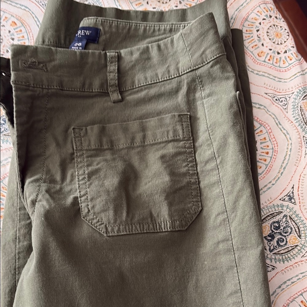 J.  Crew Lizzie high-rise patch-pocket wide-leg pant